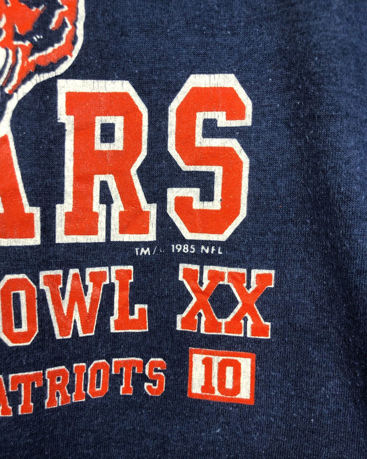 NFL × Vintage Rare Vintage 80s Chicago Bears NFL Tee Size US S / EU 44-46 / 1 - 4 Thumbnail