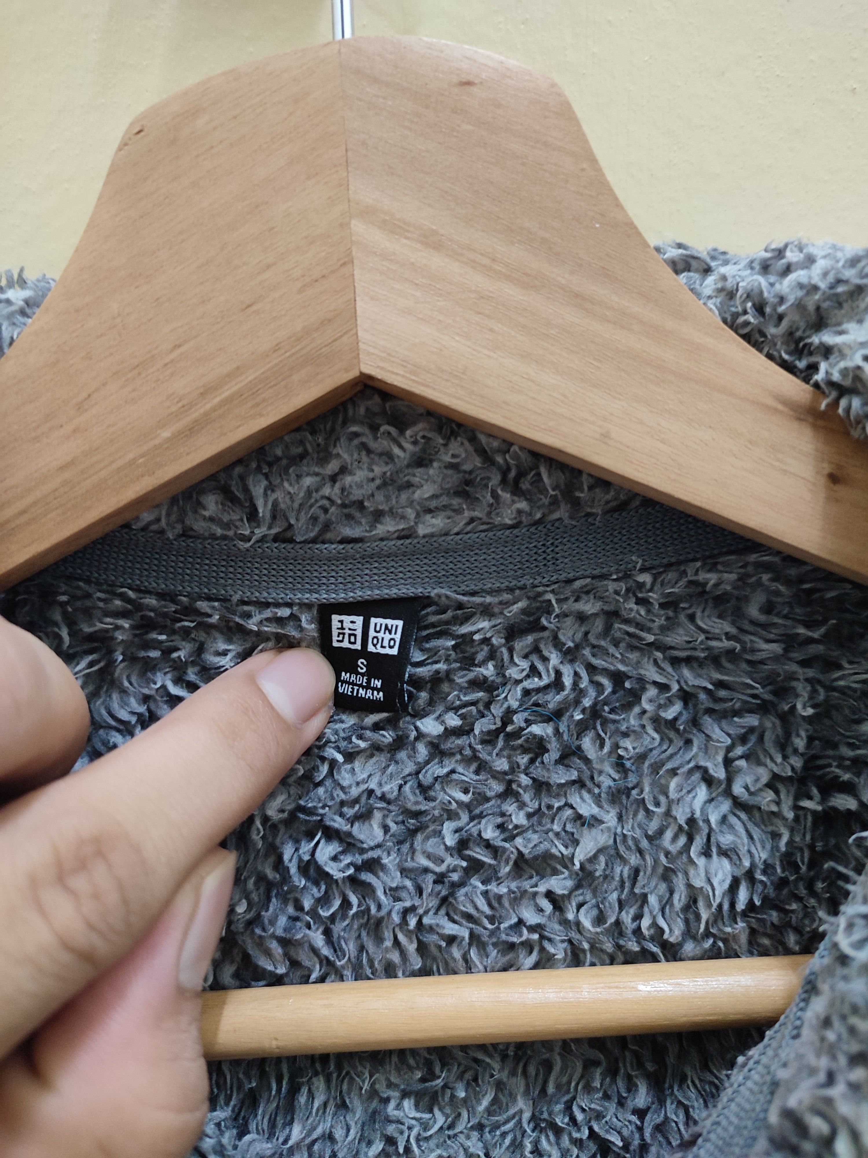 Uniqlo 💥Rare Uniqlo Grey Fleece Zip Up Jackets Size US S / EU 44-46 / 1 - 4 Thumbnail