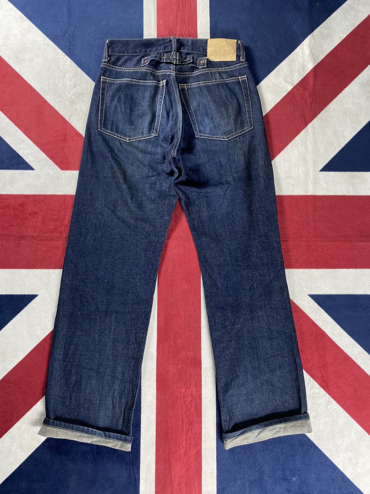 Japanese Brand Japanese Brand Denim Buckle Back Sevedge Size 27" / US 4 / IT 40 - 2 Thumbnail