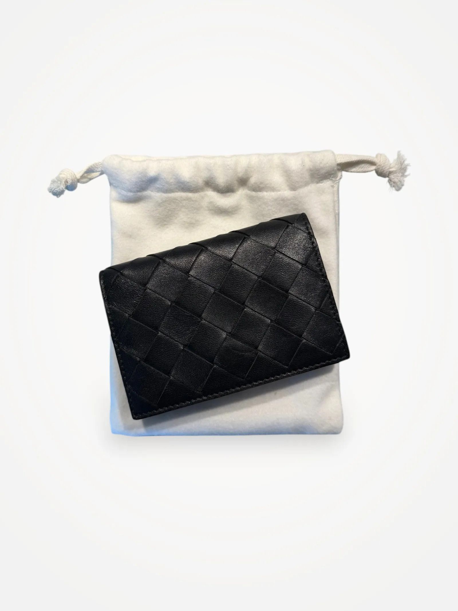 Bottega Veneta Bottega Veneta Intrecciato Business Card Case Wallet Size ONE SIZE - 1 Thumbnail