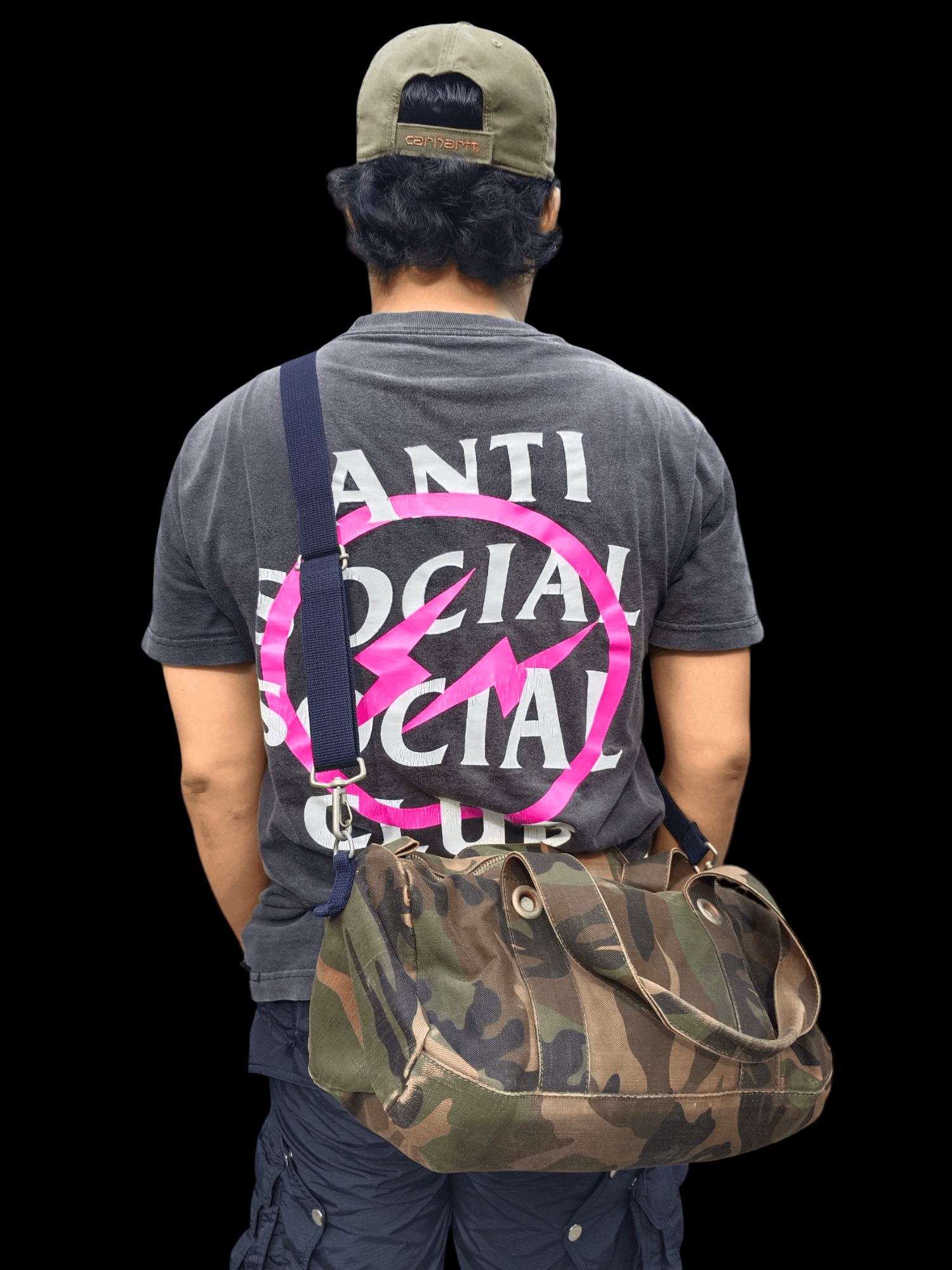 PPFM PPFM DUFFLE CAMOUFLAGE 2WAYS Size ONE SIZE - 1 Thumbnail