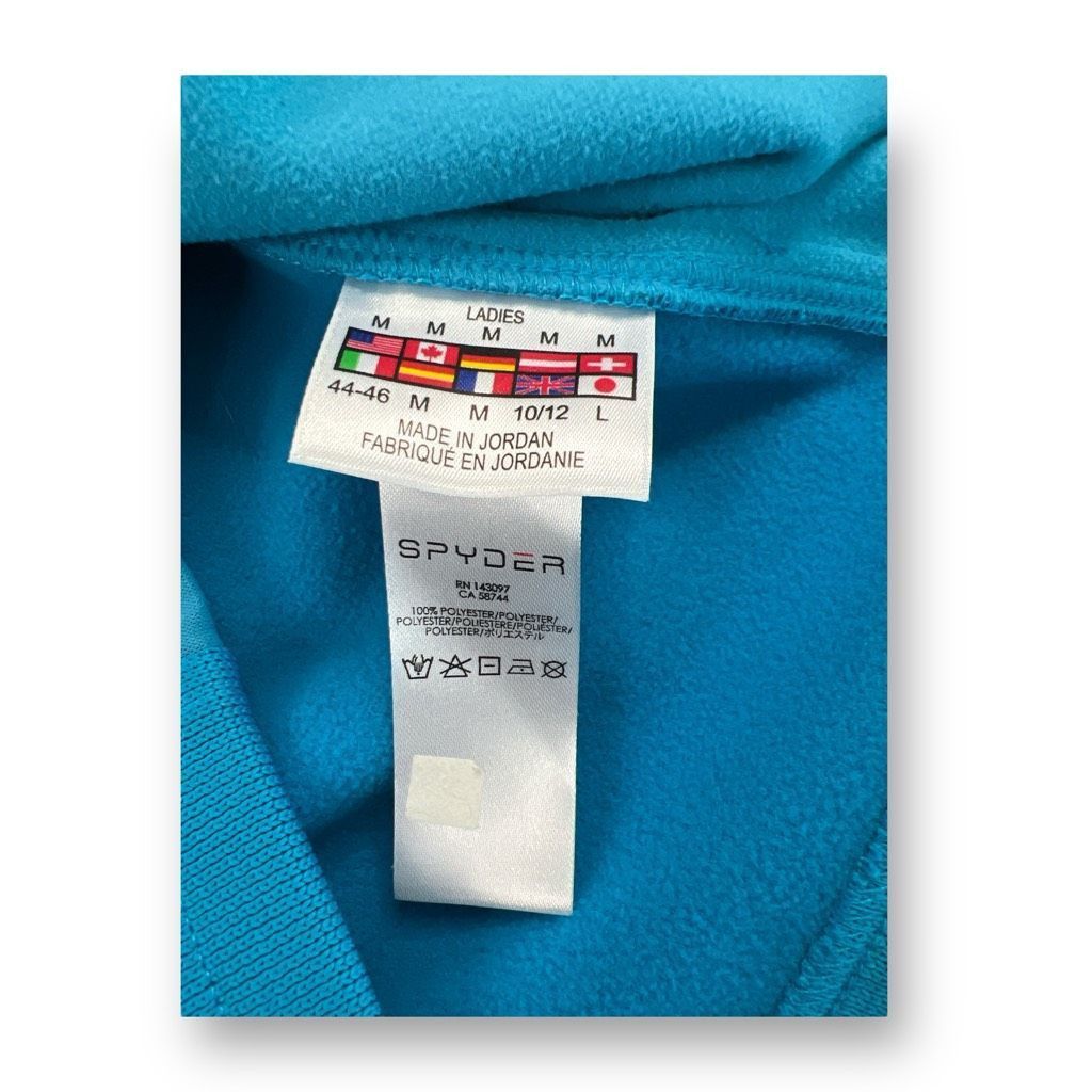 Spyder Spyder Sweater Core Full Zip Blue Jacket Size Medium Size M / US 6-8 / IT 42-44 - 5 Thumbnail