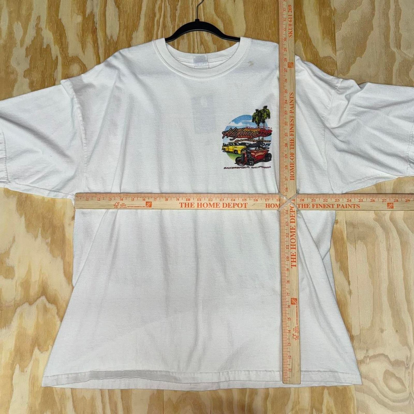 Vintage Vintage y2k highway 99 cruising show hot rod 2000s t-shirt Size US XXL / EU 58 / 5 - 3 Thumbnail
