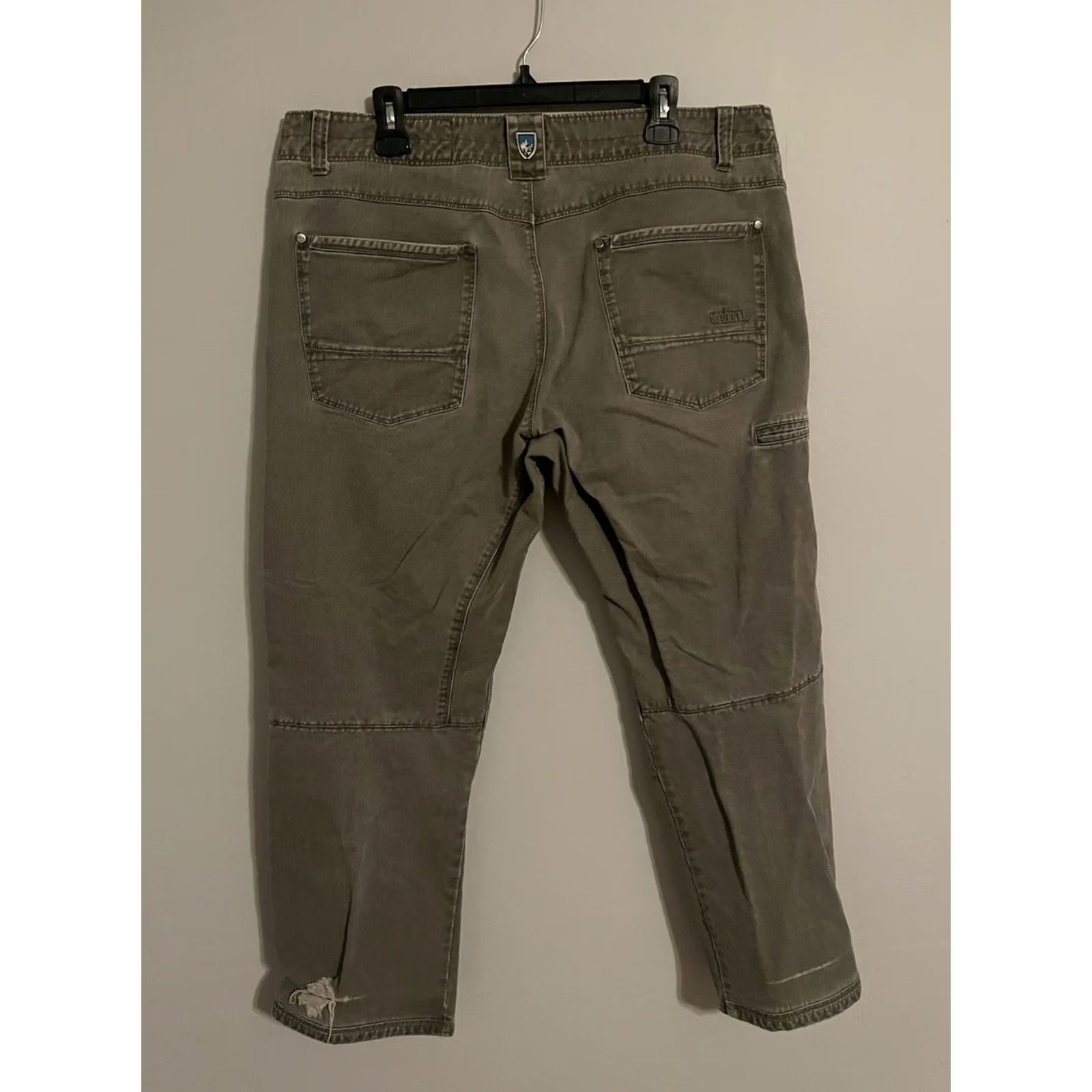 Vintage Kuhl RYDR Gray Cotton Stretch Hiking Mountain Pants Men's 38x32 Outdoors Size US 38 / EU 54 - 4 Thumbnail