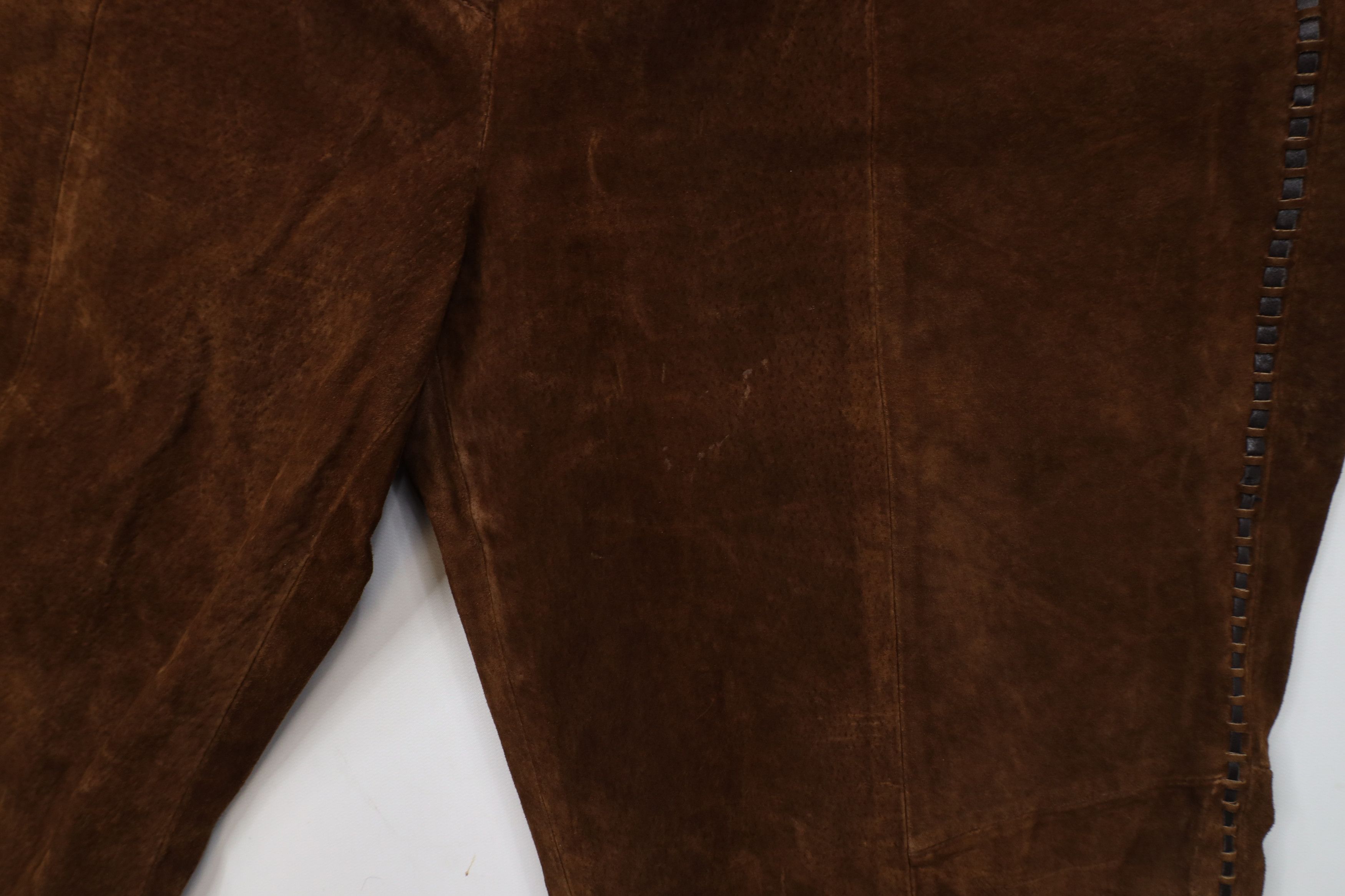 Vintage × Wilsons Leather Vintage Wilsons Leather x Venus Williams Suede Leather Pants Size 34" / US 12 / IT 48 - 8 Thumbnail