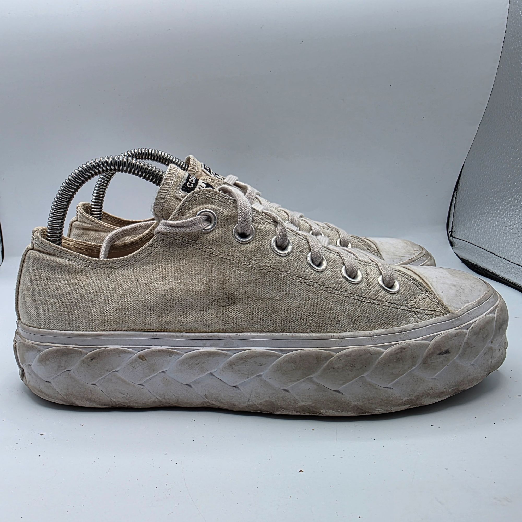 Converse Converse Chuck Taylor Runway Cable Womens Size 8 White Platf Size US 8 / IT 38 - 12 Thumbnail