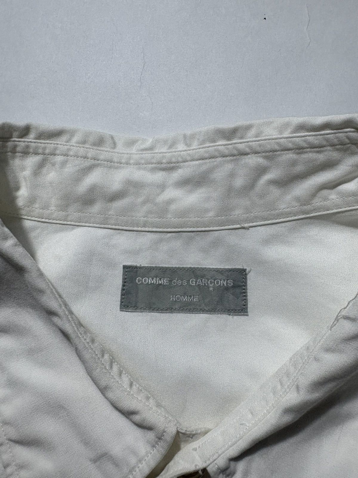 Comme des Garcons Homme COMME DES GARCONS HOMME OVERSIZED BROADCLOTH L/S SHIRT Size US XL / EU 56 / 4 - 4 Thumbnail