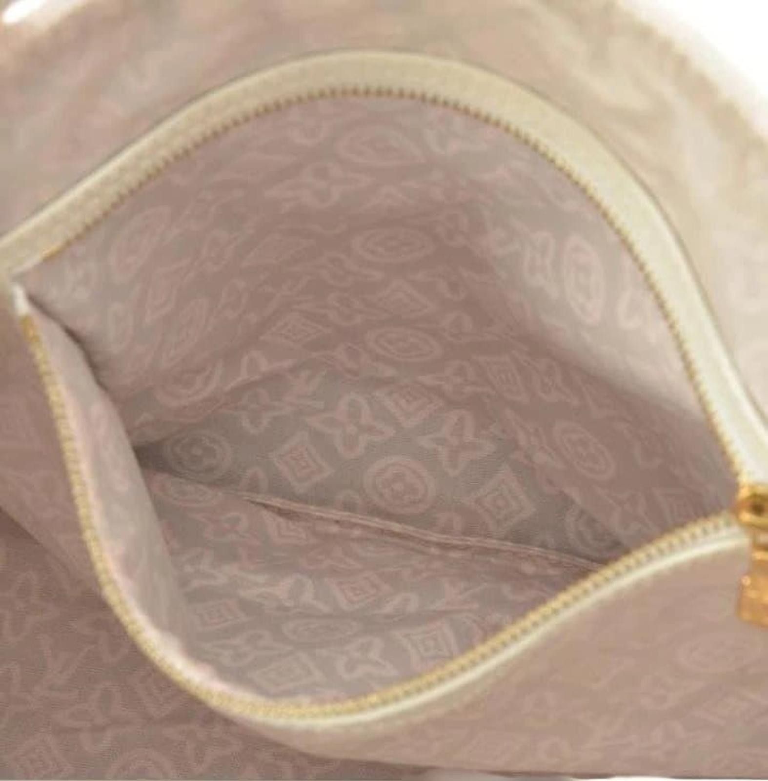 Louis Vuitton Louis Vuitton - Beige Monogram Canvas Handbag Size ONE SIZE - 8 Thumbnail