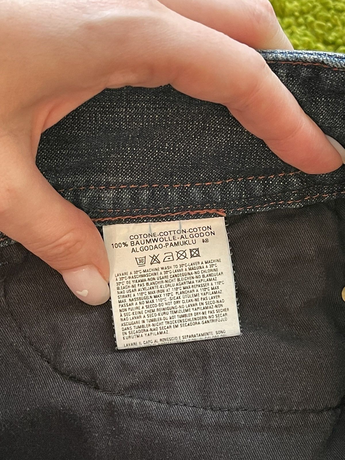 Designer × Diesel × Vintage Diesel 2000s vintage denim mini skirt Y2K Size 28" / US 6 / IT 42 - 7 Thumbnail