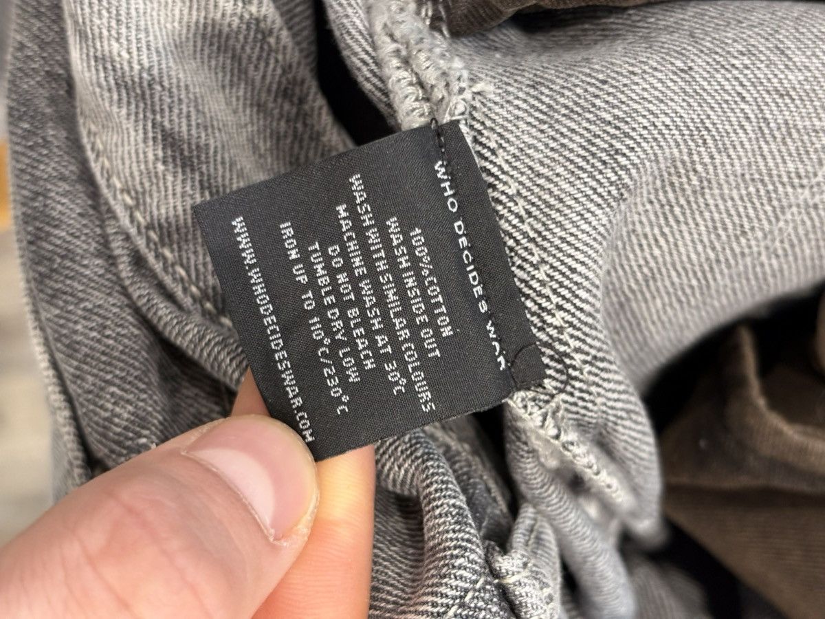 Who Decides War Who decides War scripture jeans gray size 34 Size US 34 / EU 50 - 10 Thumbnail