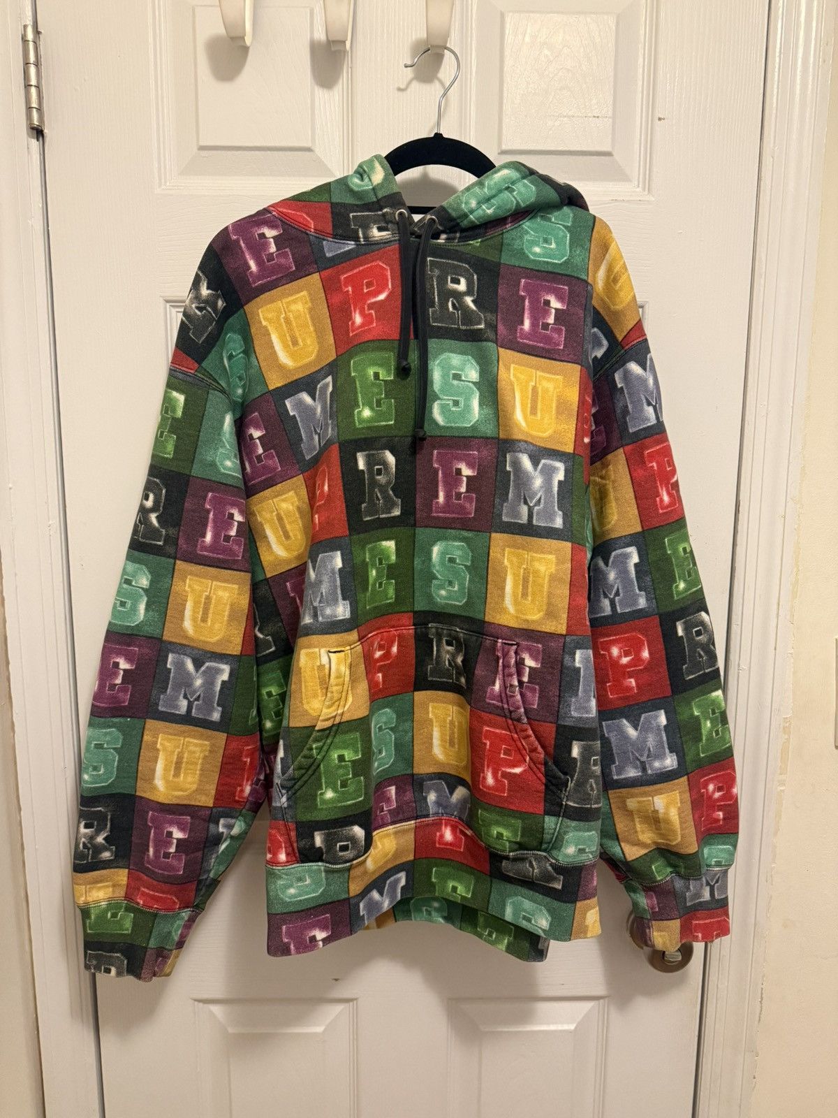 Supreme Blocks Multicolor Hoodie