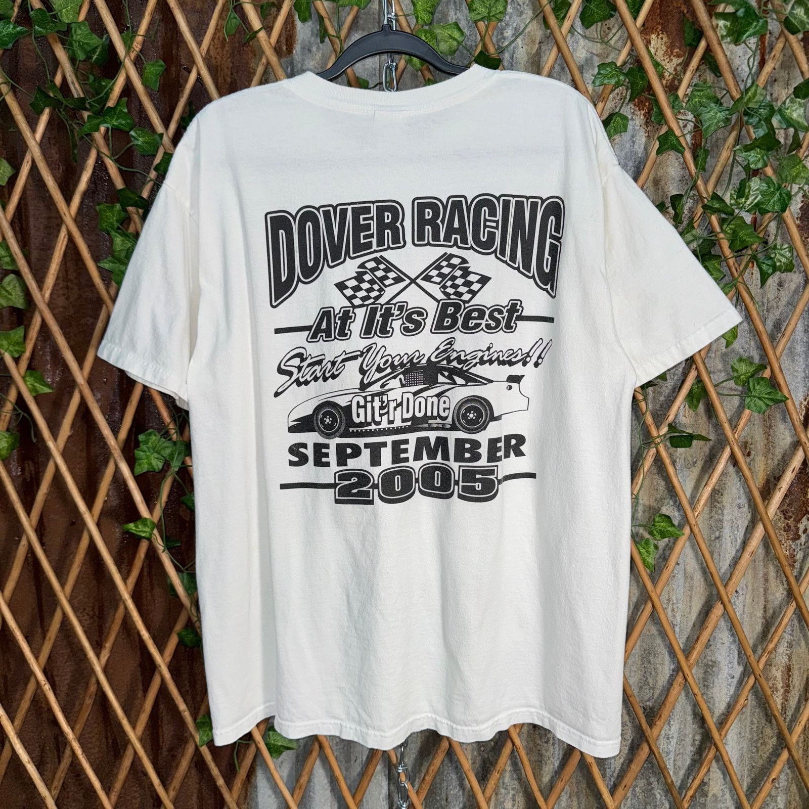 NASCAR Vintage Y2K stock car racing 2000s nascar dover anvil tshirt Size US XL / EU 56 / 4 - 2 Thumbnail
