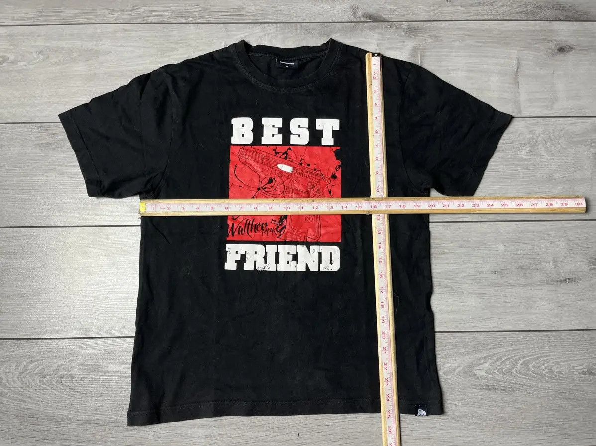 Band Tees DNGRS T-shirt rap tee gun best freind size Medium Size US M / EU 48-50 / 2 - 5 Thumbnail