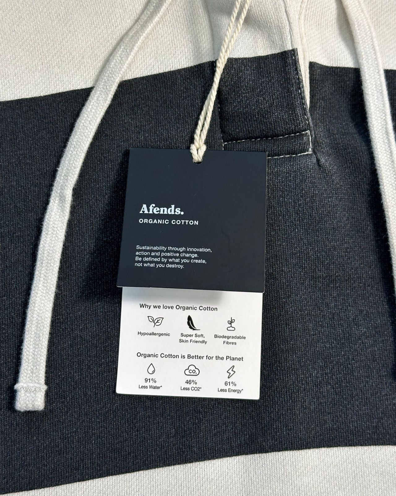 Afends Sample NWT Afends - Disorder - Women's Organic Hoodie Small Size S / US 4 / IT 40 - 6 Thumbnail