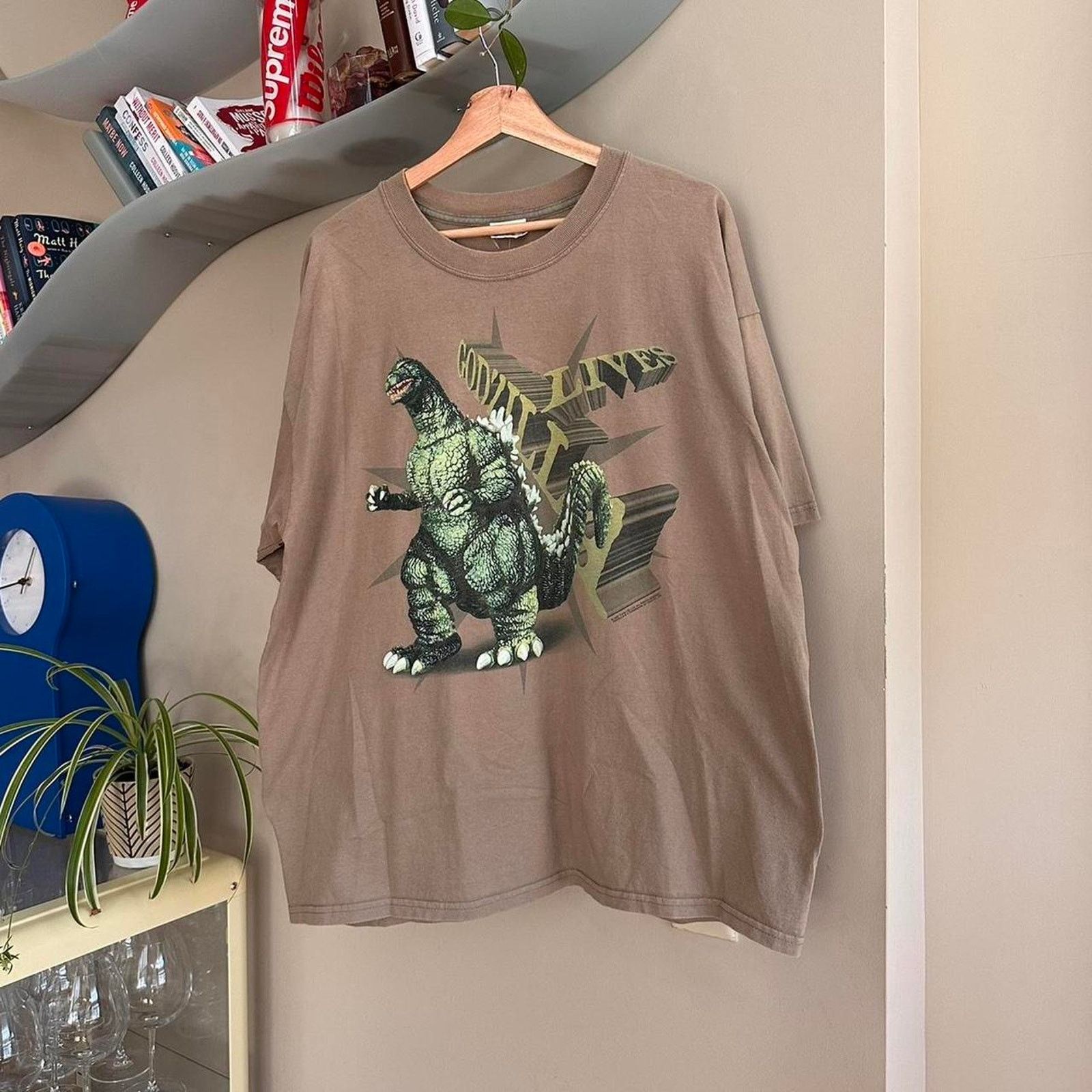 Cartoon Network × Vintage Vintage 1997 Godzilla Shirt Size US XL / EU 56 / 4 - 1 Thumbnail