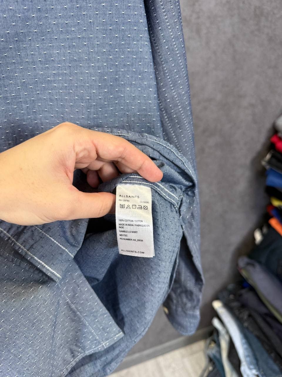Allsaints Allsaints designer shirt Size US M / EU 48-50 / 2 - 4 Thumbnail
