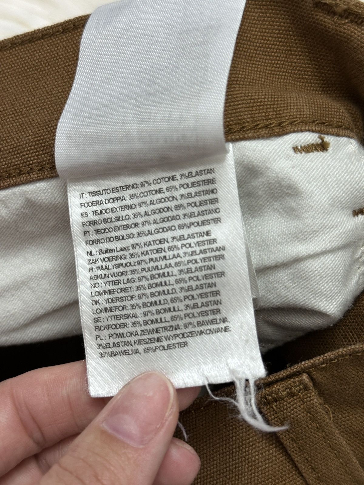 Carhartt Carhartt pants jeans Size 27" / US 4 / IT 40 - 7 Thumbnail
