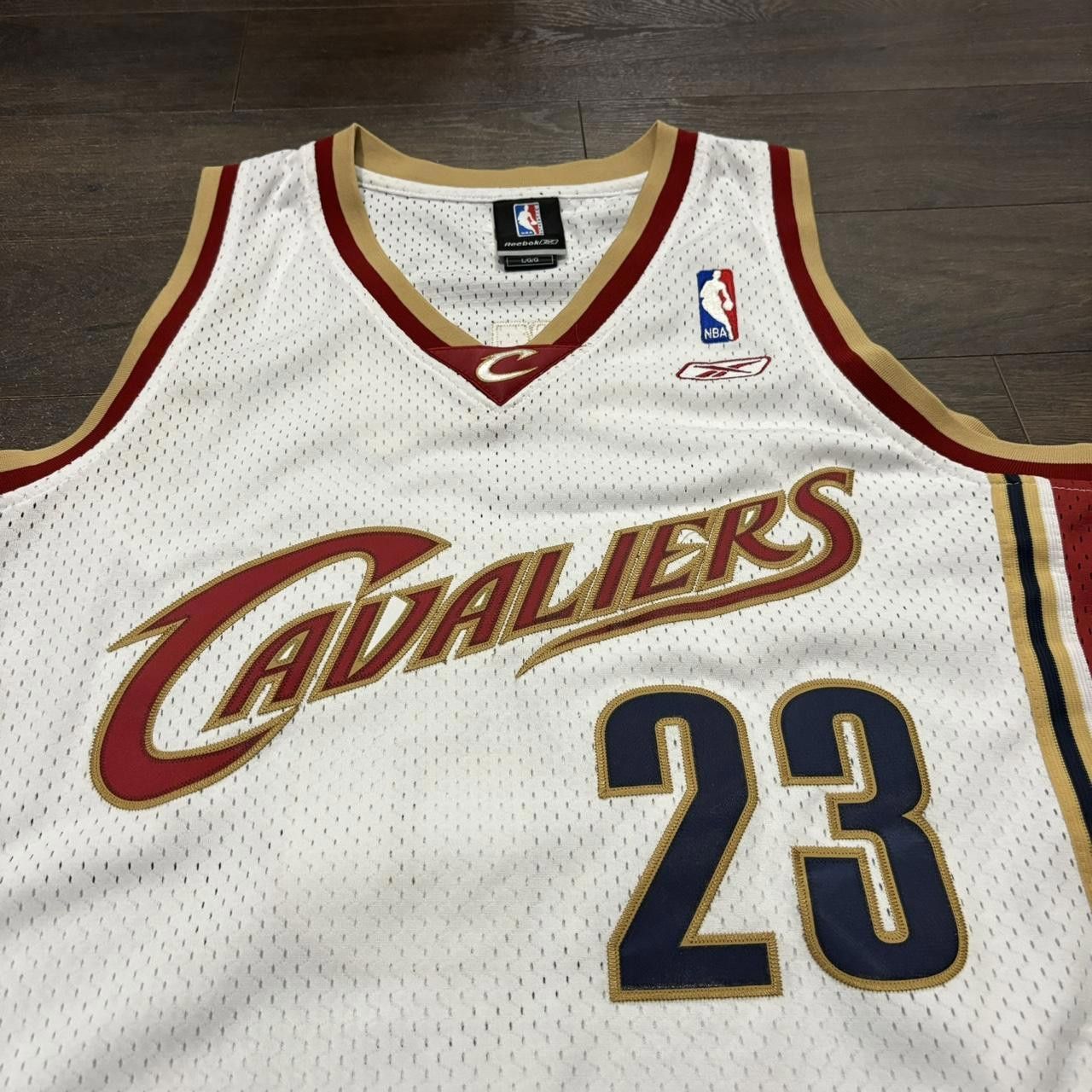 Vintage Cleveland cavaliers Lebron James jReebok Jersey 00s