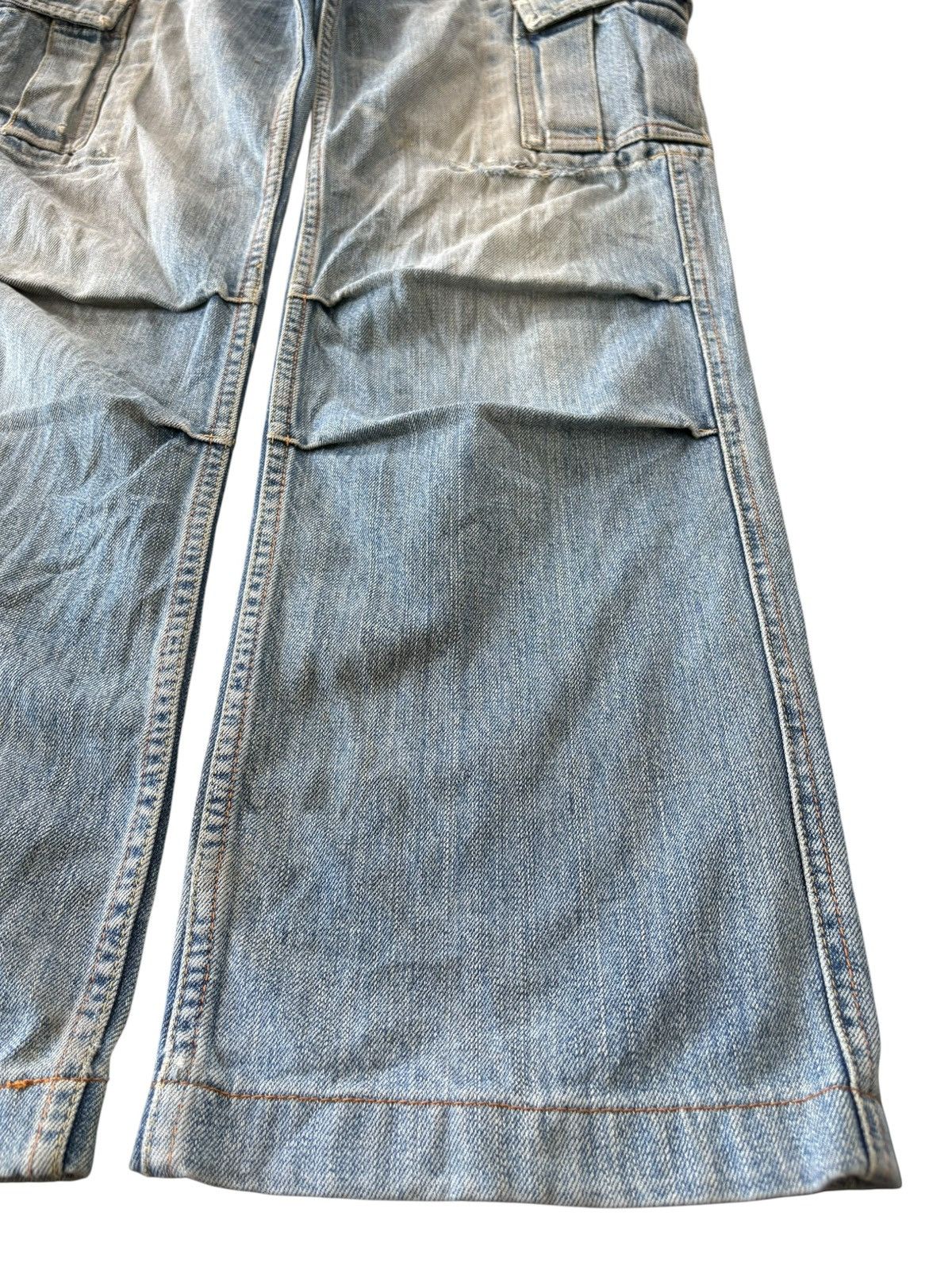 Oakley Vintage Oakley Mud Wash Distressed Baggy Cargo Jeans Size US 30 / EU 46 - 7 Thumbnail
