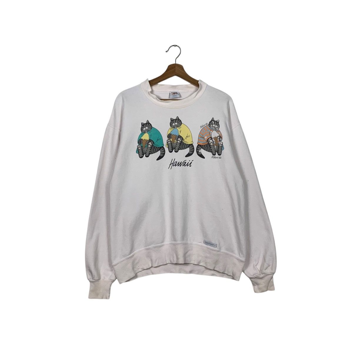 Other 90’s CRAZY SHIRTS Made in Usa Graphics Sweatshirt #2044-C89 Size US S / EU 44-46 / 1 - 1 Thumbnail