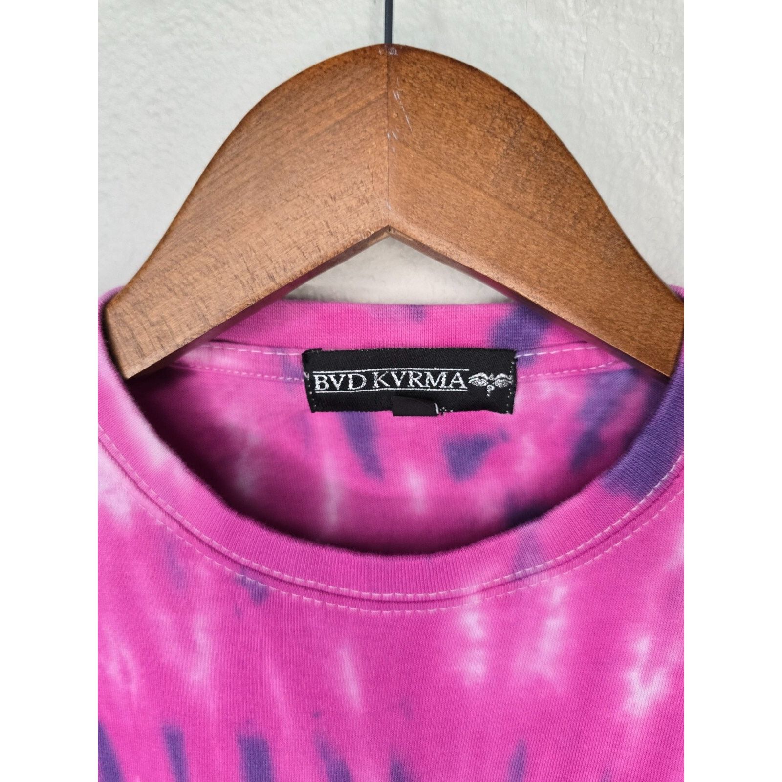 Vintage Dead Garden Shirt Tie Dye Tee Purple Blue BVD KVRMA Large Size US L / EU 52-54 / 3 - 6 Thumbnail