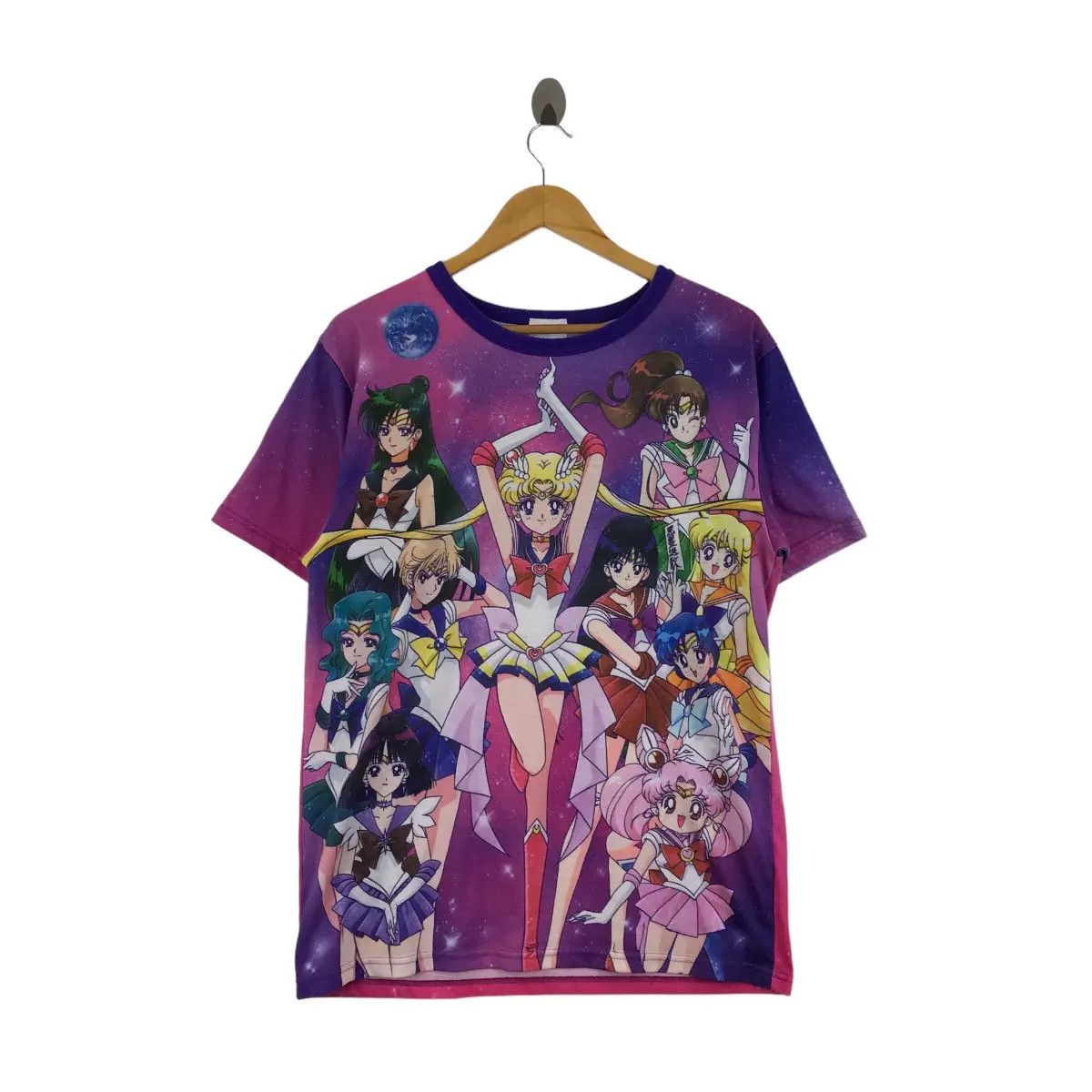 SAILOR MOON Anime Manga Full Members Jersey Tee Shirt