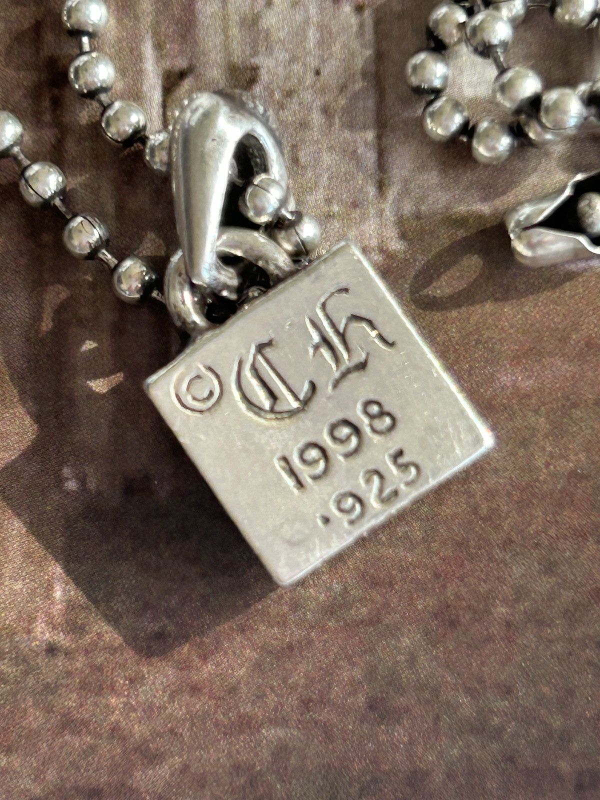 Chrome Hearts Framed Heart Pendant Size ONE SIZE - 3 Thumbnail