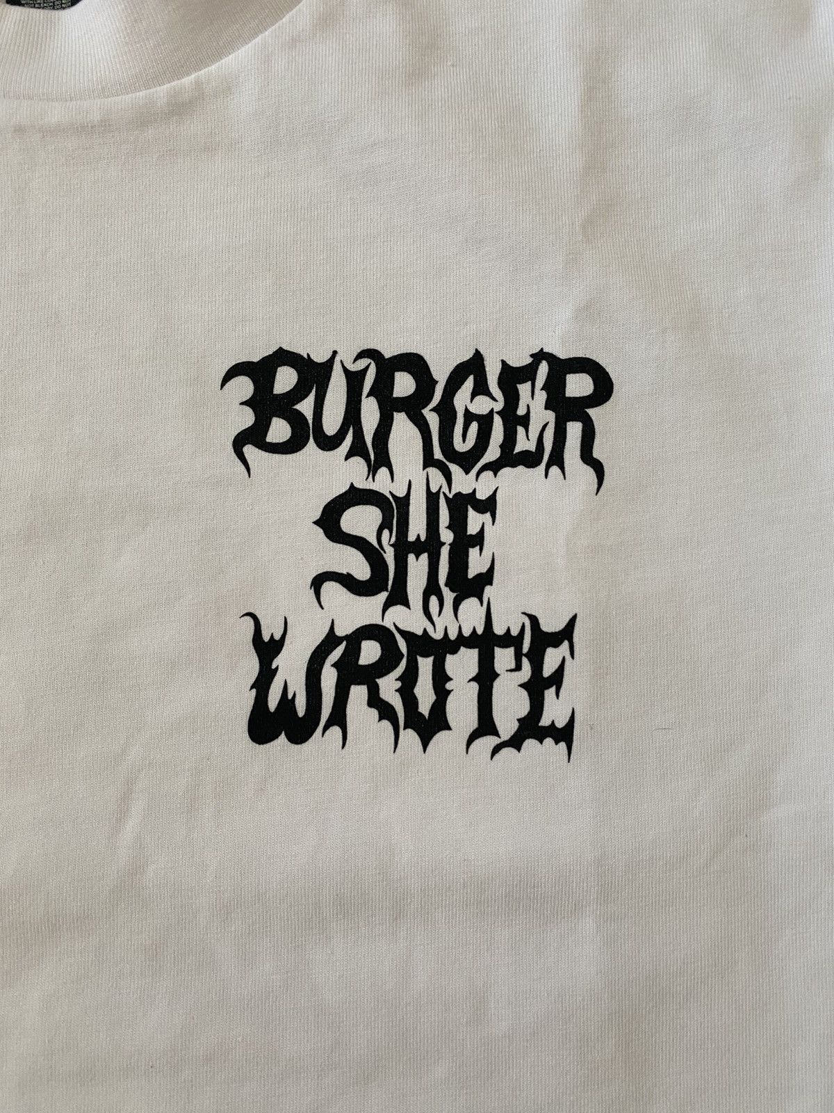 Other Burger She Wrote Tee Size US S / EU 44-46 / 1 - 3 Thumbnail