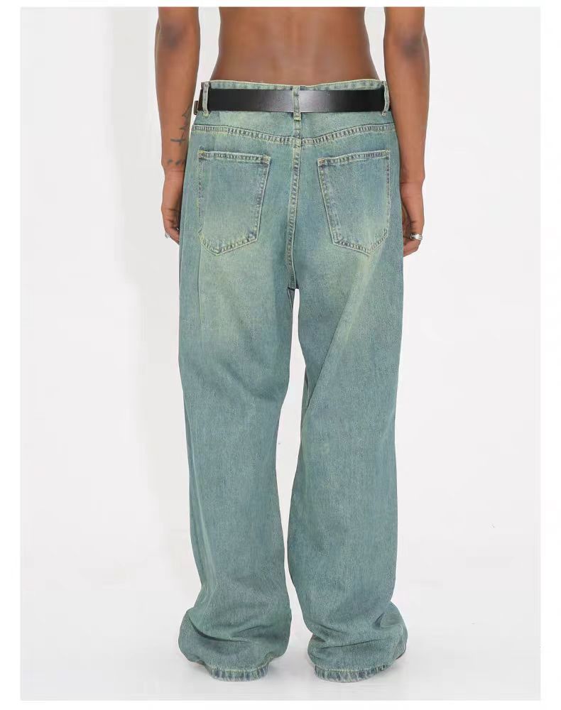 Designer × Vintage custom distressed faded baggy flared pants Size US 28 / EU 44 - 5 Thumbnail