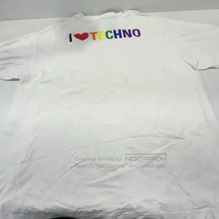 Balenciaga Balenciaga I Love Techno Short Sleeve T. Size US L / EU 52-54 / 3 - 5 Thumbnail