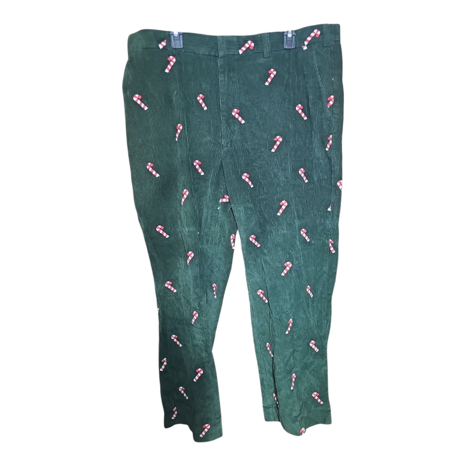 Orvis Vintage Orvis embroidered Christmas Candy Cane Pants Size US 40 / EU 56 - 2 Thumbnail