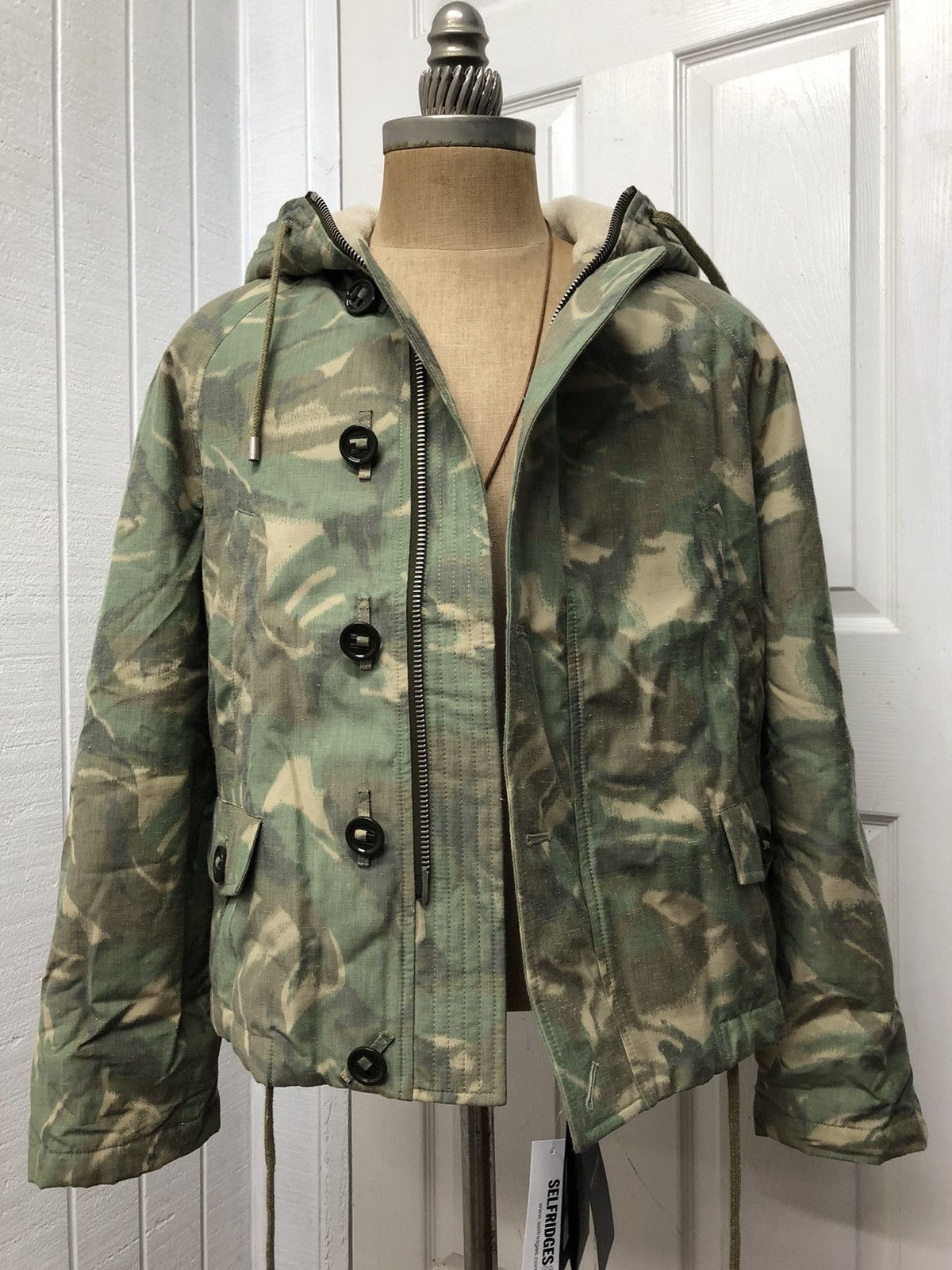 Saint Laurent Paris Saint Lauren Camo Short Parka NEW Size US M / EU 48-50 / 2 - 1 Thumbnail