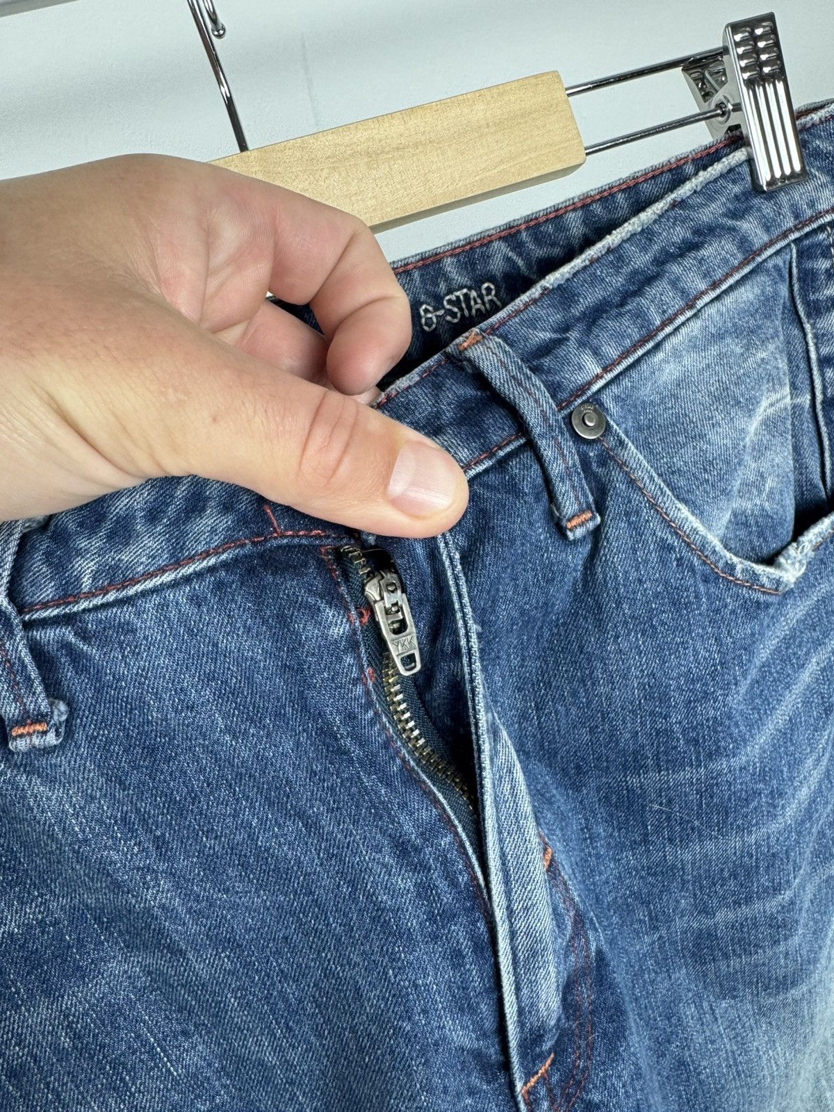 G-Star G-Star RAW Arc 3D Slim Jeans W29 L34 Faded Blue Denim Pants Size US 33 - 7 Thumbnail
