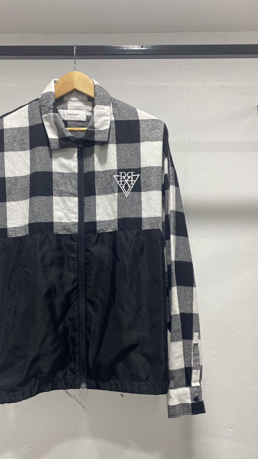 image of Vintage Paradox Tokyo Boxy Coach Jacket 90's in Black, Men's (Size Medium)