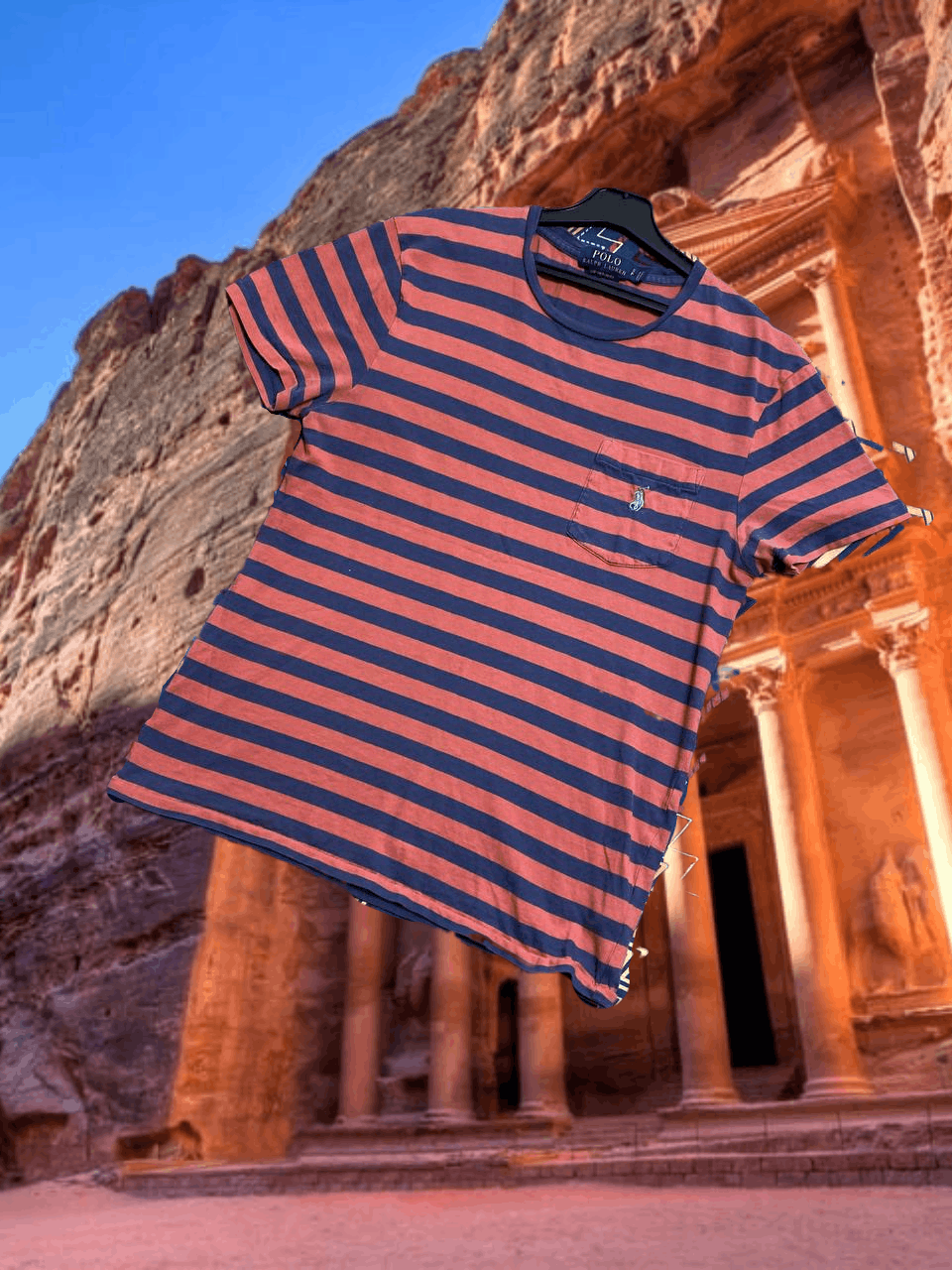 Polo Ralph Lauren Streetwear T-Shirt striped Polo Ralph Lauren Y2K Vintage Size US S / EU 44-46 / 1 - 1 Thumbnail