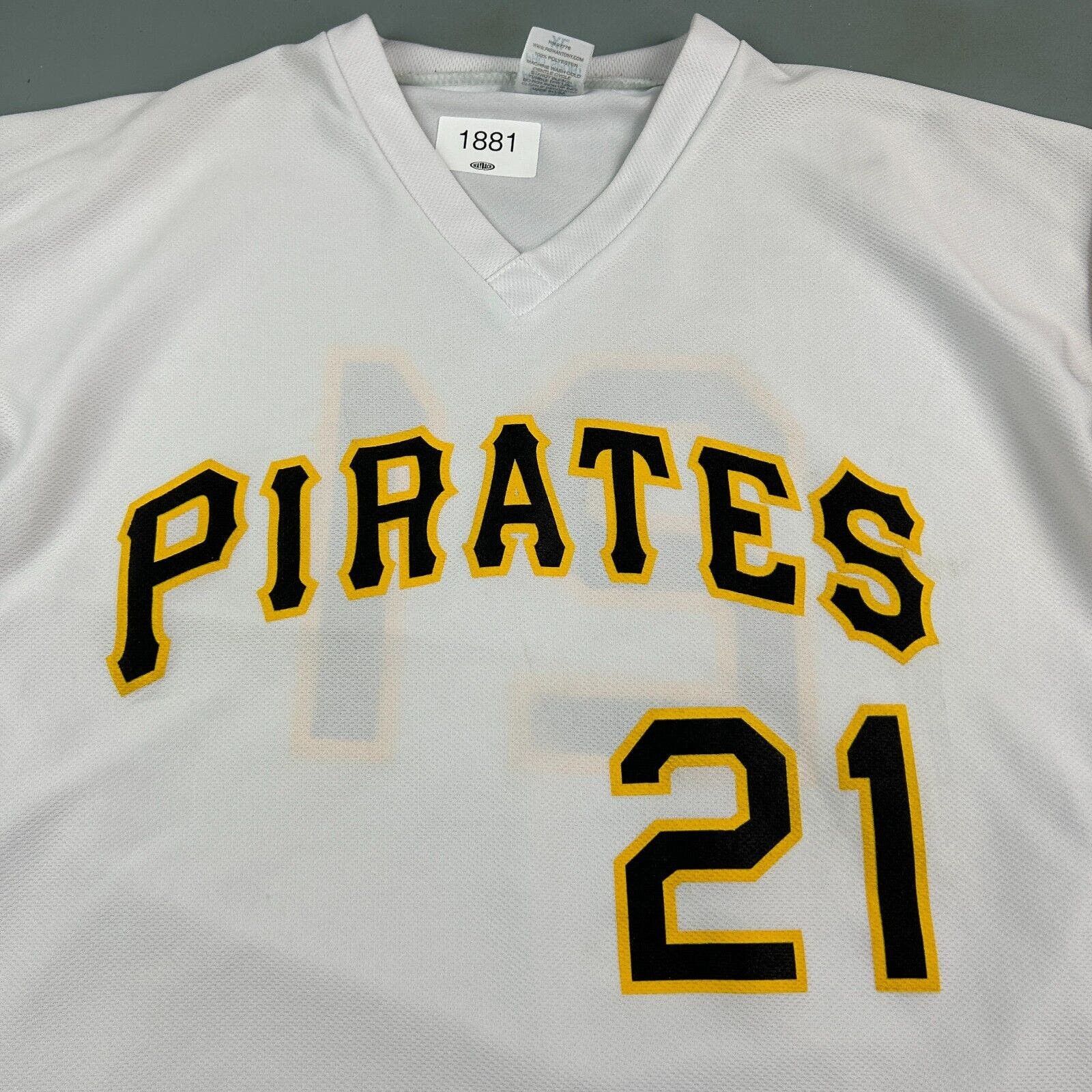 Vintage VINTAGE | Pittsburgh Pirates MLB Baseball Jersey sz XL Size US XL / EU 56 / 4 - 3 Thumbnail