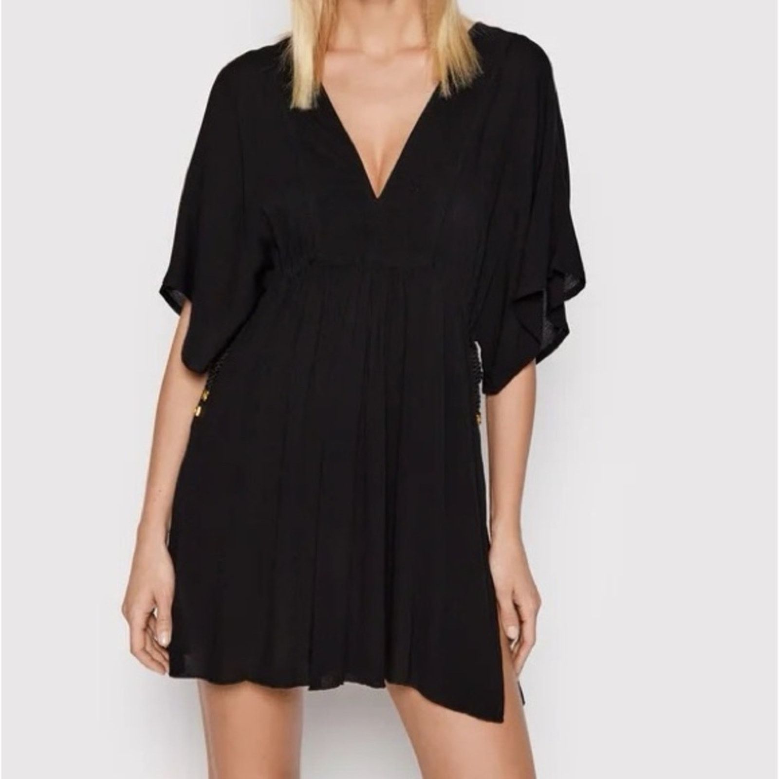 Ralph Lauren Ralph Lauren Beach Club Solids Tunic Mini Dress Size M / US 6-8 / IT 42-44 - 3 Thumbnail