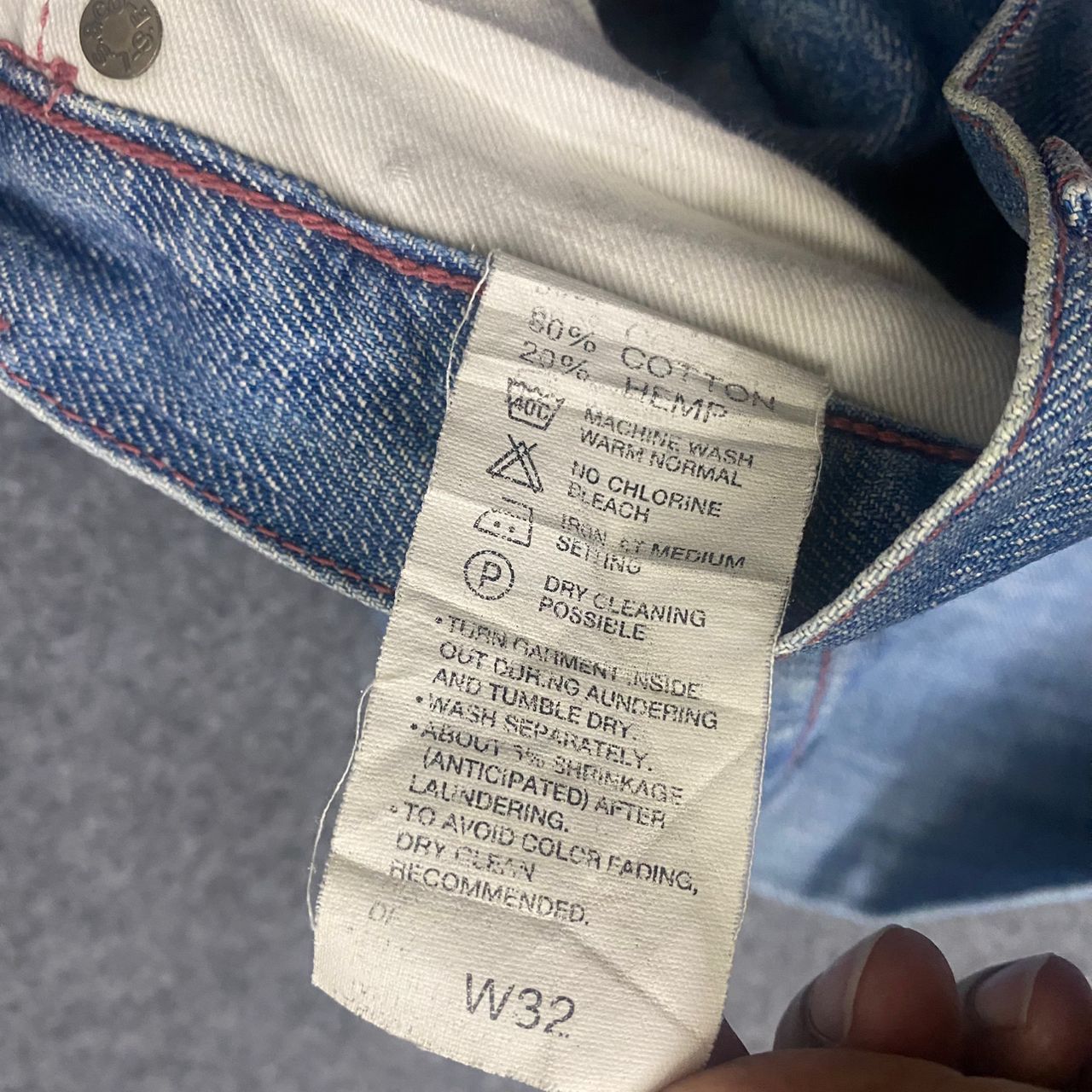 Levi's 💥Best Offer💥Vintage Levis Distressed Denim Size US 32 / EU 48 - 15 Thumbnail