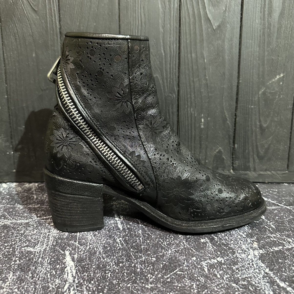 A.S 98 Airsteps Women’s Leather Boots 37eu 6.5-7us RickOwens