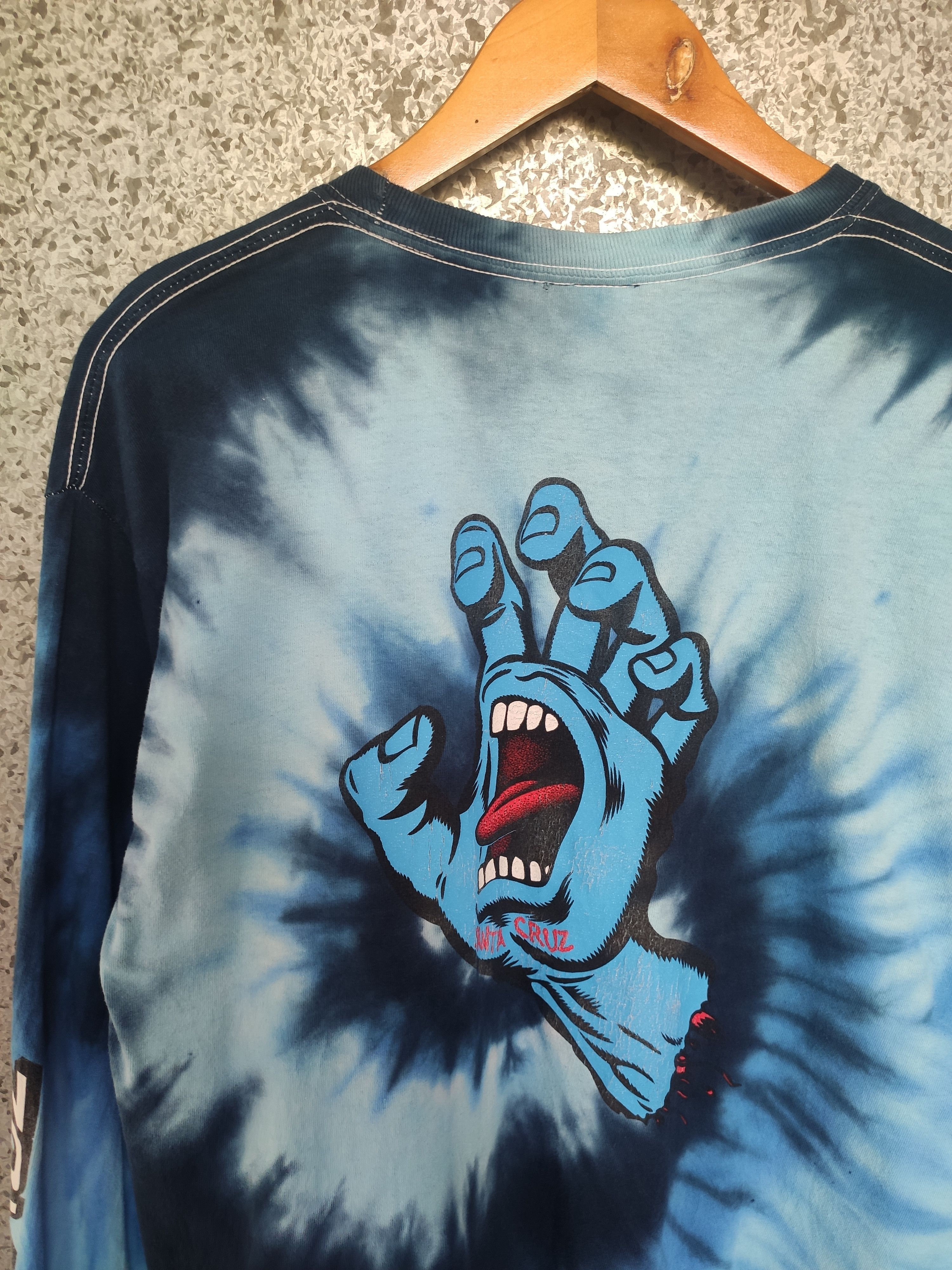 Santa Cruz Skateboards 🔥 Vintage Santa Cruz t shirt long sleeve tye dye Size US L / EU 52-54 / 3 - 4 Thumbnail