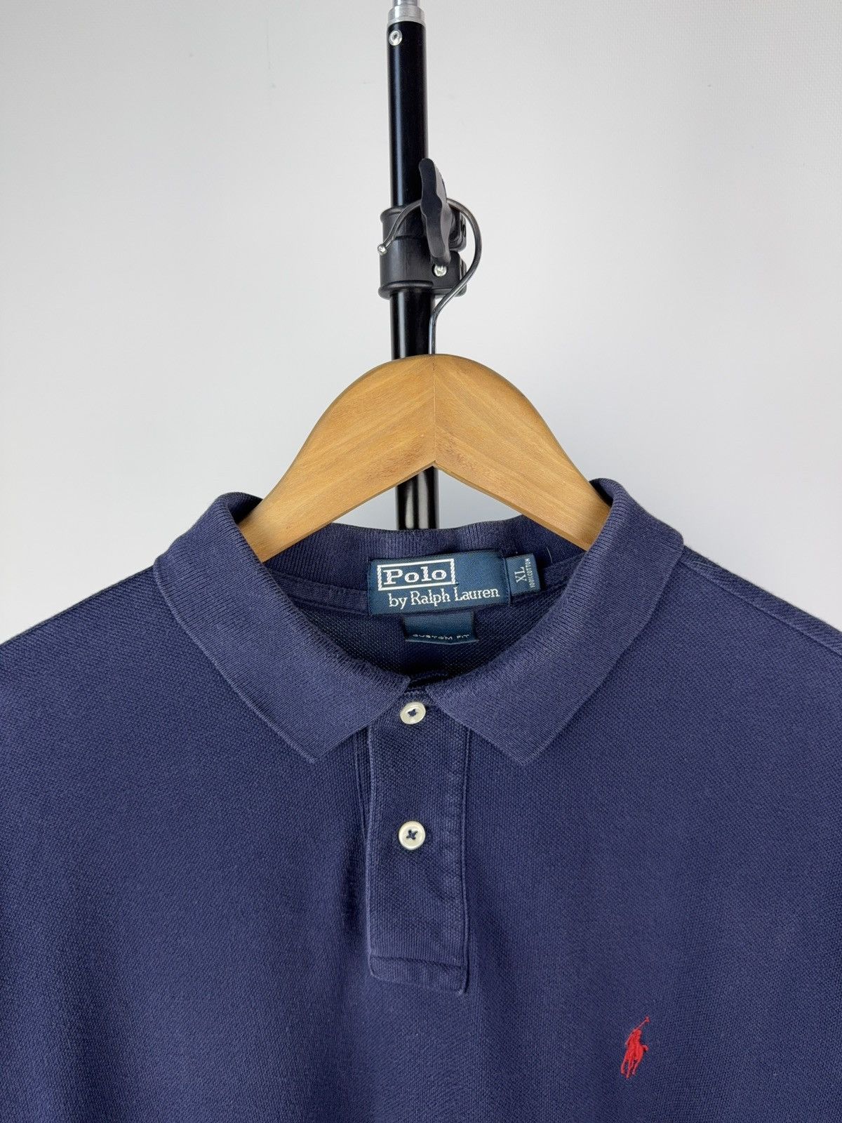 Polo Ralph Lauren Vintage 90s Retro Polo Ralph Lauren Basic Logo Polos Y2K Size US XL / EU 56 / 4 - 3 Thumbnail