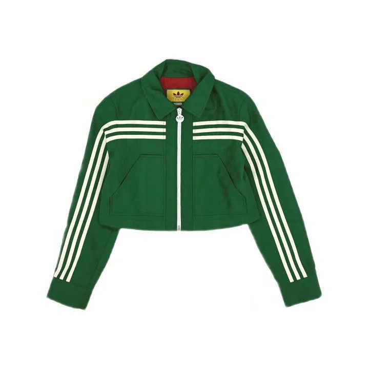 Gucci GUCCI x Adidas Green Striped Jacket for Women-2507 Size XXS / US 00 / IT 34 - 8 Thumbnail