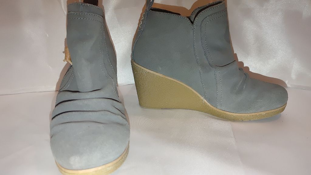 Sperry Sperry Harper Kara Suede Wedge Boots Size 7.5M Size US 7.5 / IT 37.5 - 5 Thumbnail
