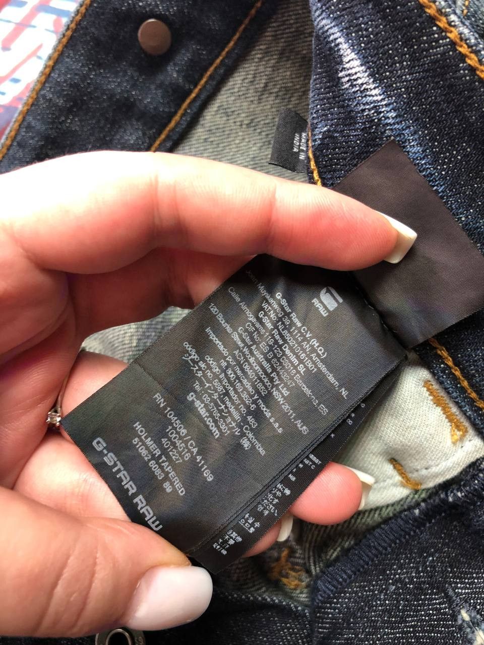 G-Star × Vintage G Star Raw Denim Grunge Jeans Size US 29 - 3 Thumbnail