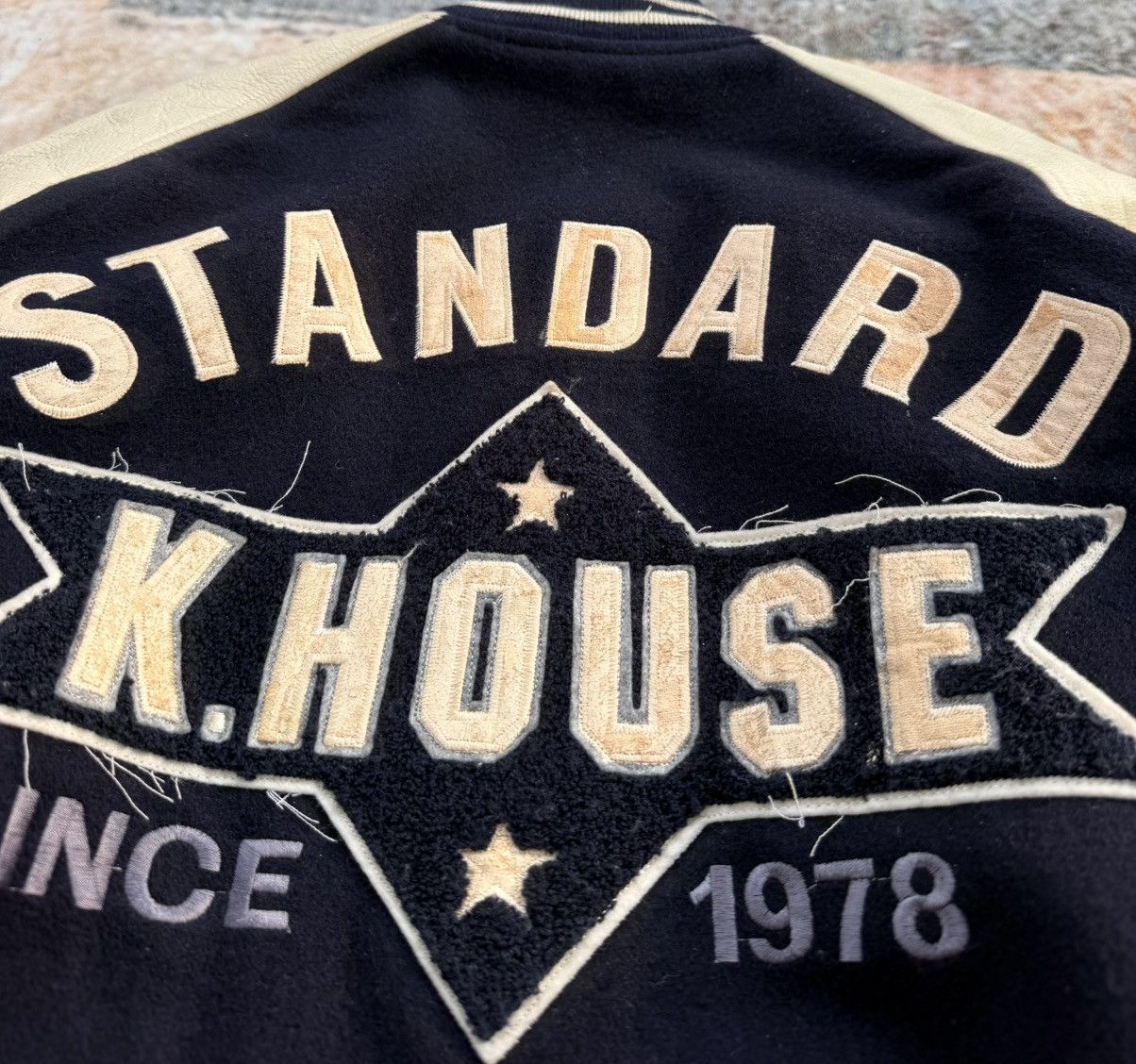 Vintage Vintage Kearney House Varsity Jacket Wool Leather Patchwork Size US M / EU 48-50 / 2 - 12 Thumbnail