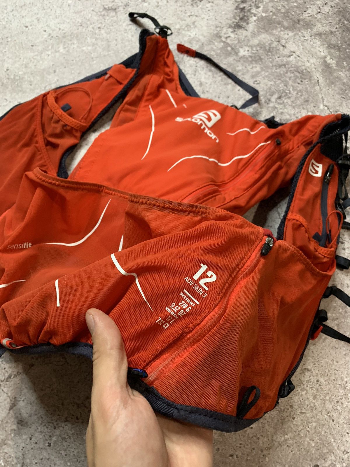 Salomon 00s Salomon Vintage Backpack Bondage bag vest Size ONE SIZE - 6 Thumbnail