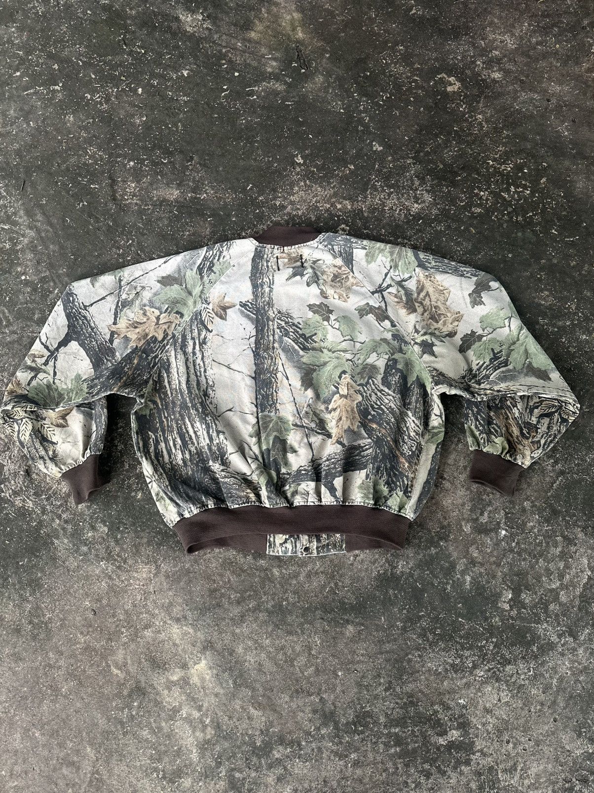 Mossy Oaks × Vintage Vintage 80s Y2K Mossy Oak Realtree Camo Rare Bomber Jacket Size US XL / EU 56 / 4 - 7 Thumbnail