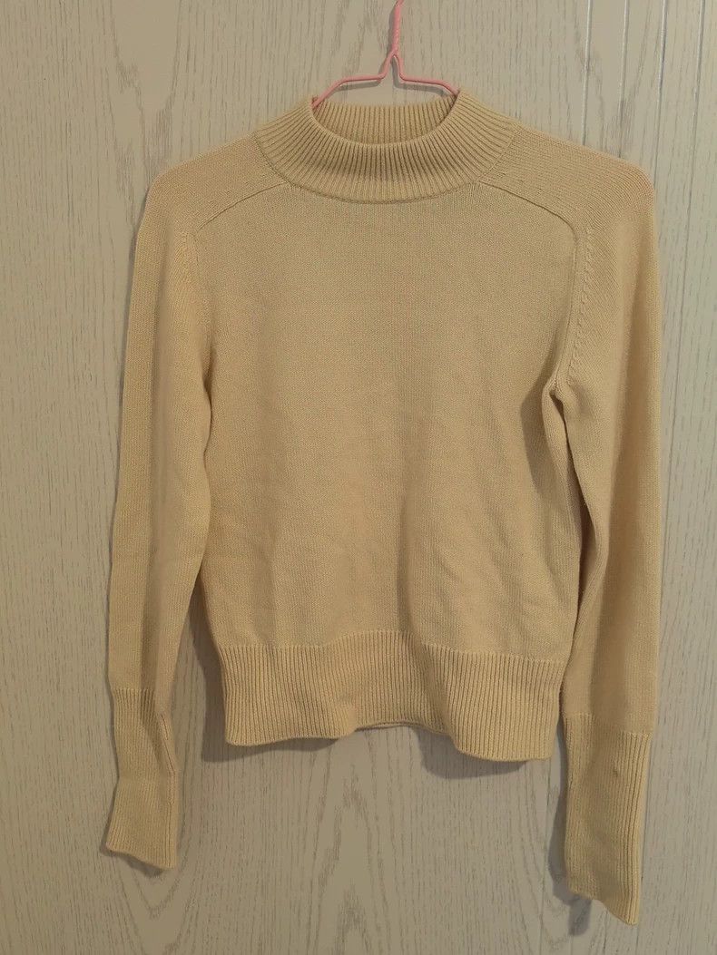 Loro Piana Loro Piana Beige Cashmere Sweater - dmc Size US S / EU 44-46 / 1 - 1 Thumbnail
