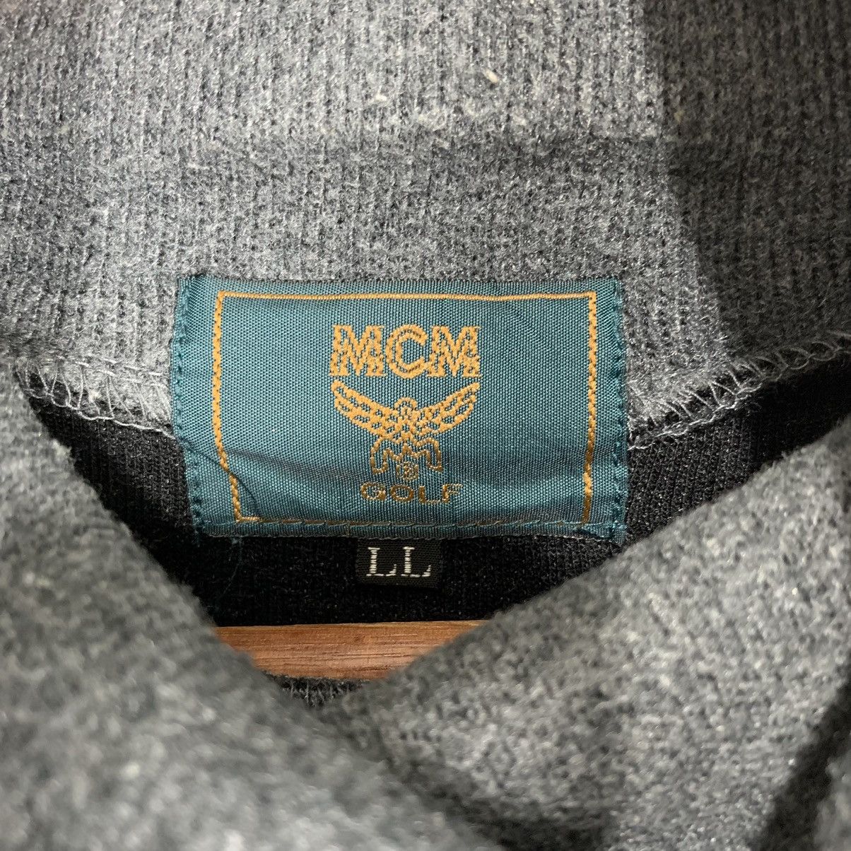 MCM × Vintage Vintage MCM Golf Turtle Neck Sweatshirt Size US M / EU 48-50 / 2 - 6 Thumbnail