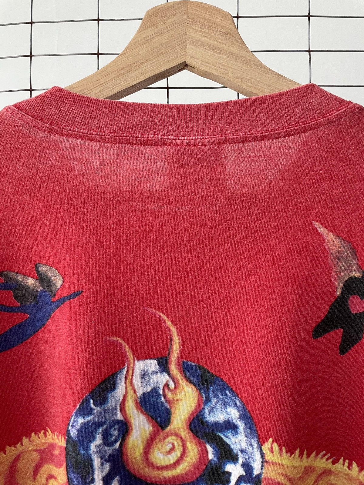 Band Tees × Vintage Vintage Santana AOP T-Shirt Size US XL / EU 56 / 4 - 6 Thumbnail